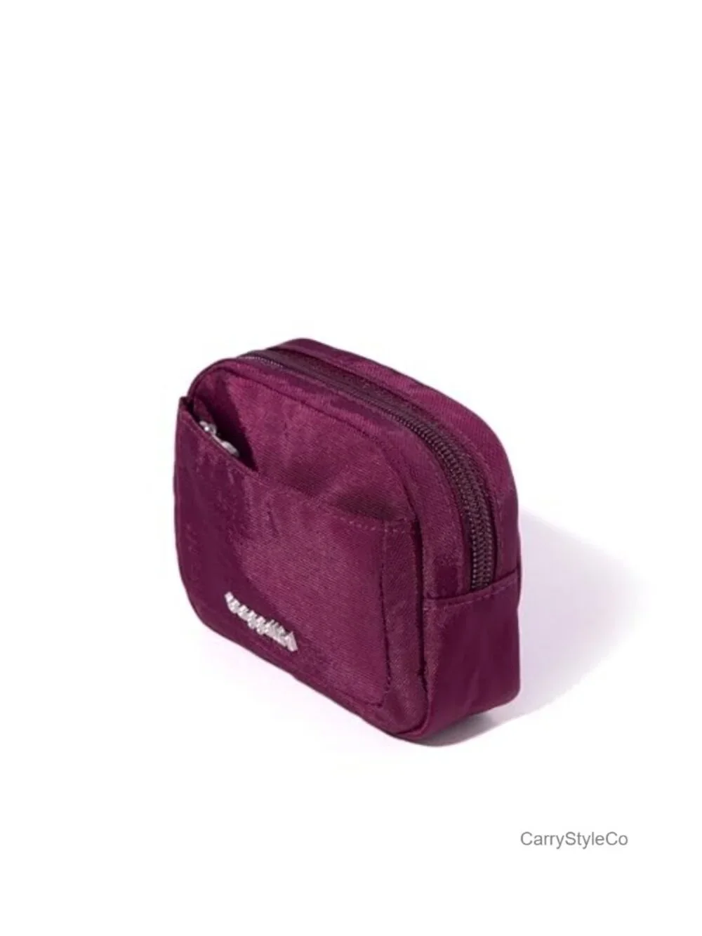 Nylon Travel Makeup Organizer Pouch Lightweight Multi-Pocket Cosmetic Bag